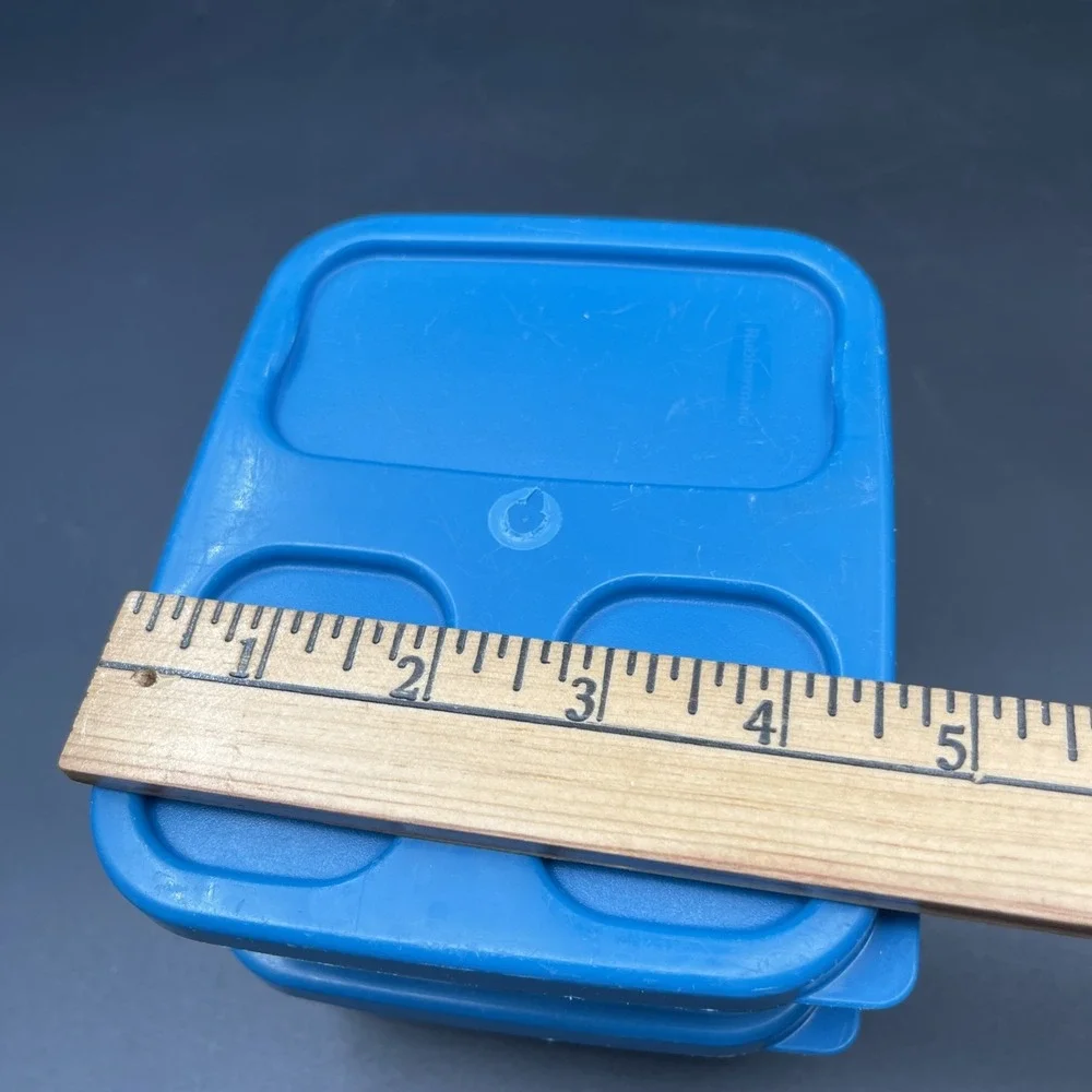 Rubbermaid LunchBlox Entrée Containers 6 Pc Set 2 Lids 2 Dividers BPA Free